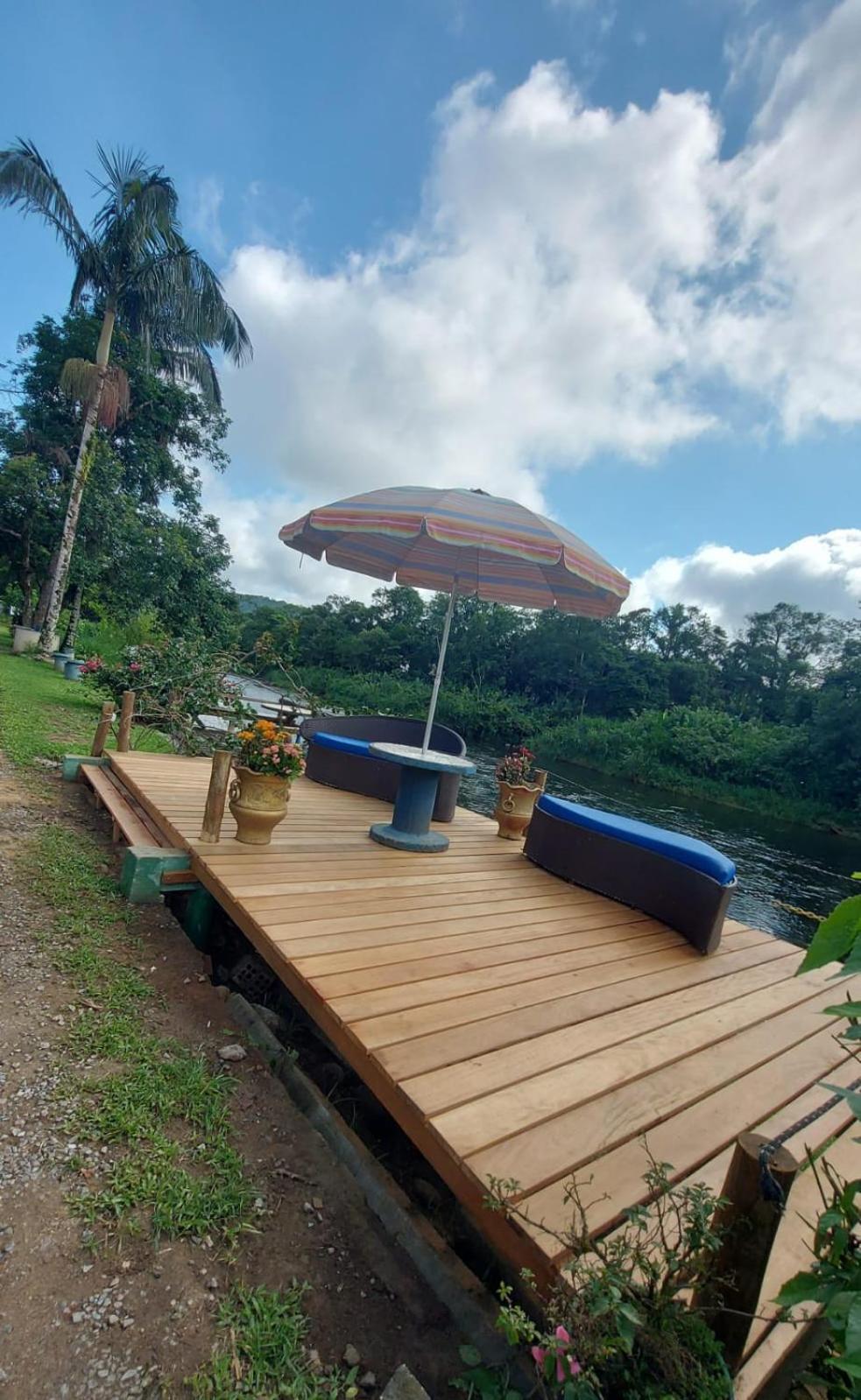 Ferienwohnung Pousada Siroba Beira Rio Morretes Exterior foto